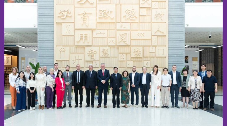 Profesor Ilić Miroslav, na poziv Ministarstva prosvjete, nauke i inovacija, boravi u studijskoj posjeti NR Kini kao član delegacije Crne Gore